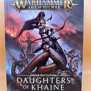 Warhammer Age of Sigmar : Battletome Daughters Of Khaine Hardcover 2021